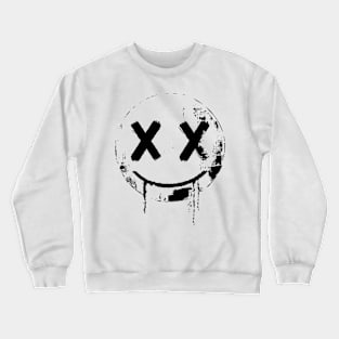 Creepy smiley face Crewneck Sweatshirt